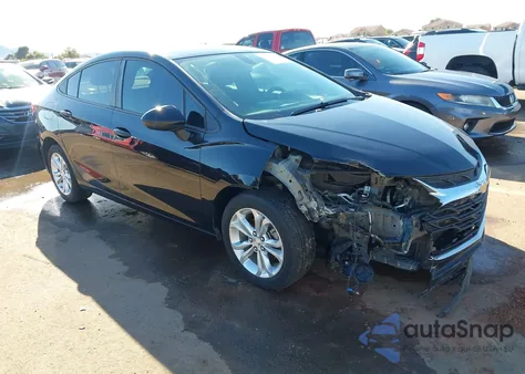 2019 Chevrolet Cruze Ls из США, поврежденный, VIN 1G1BC5SM5K7128637